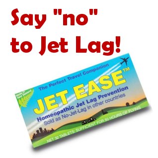 Jetease tablets for Jet Lag
