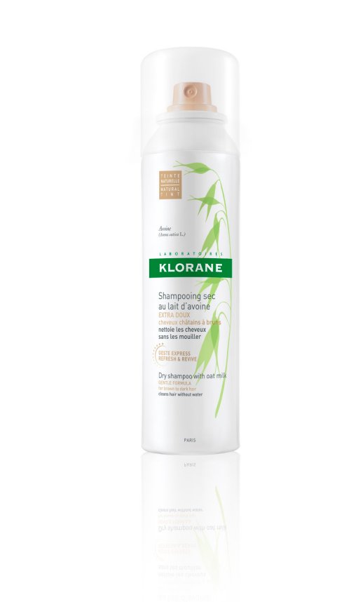 Klorane Gentle Dry Shampoo With Oatmilk For Brown To Dark Hair 150ml