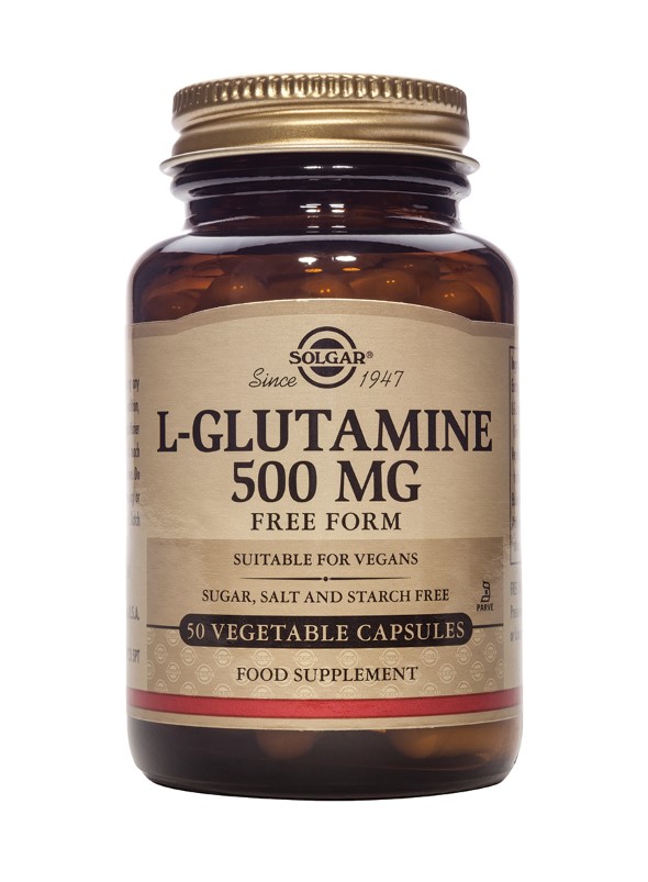Solgar L Glutamine 500mg X 50 Vegicaps