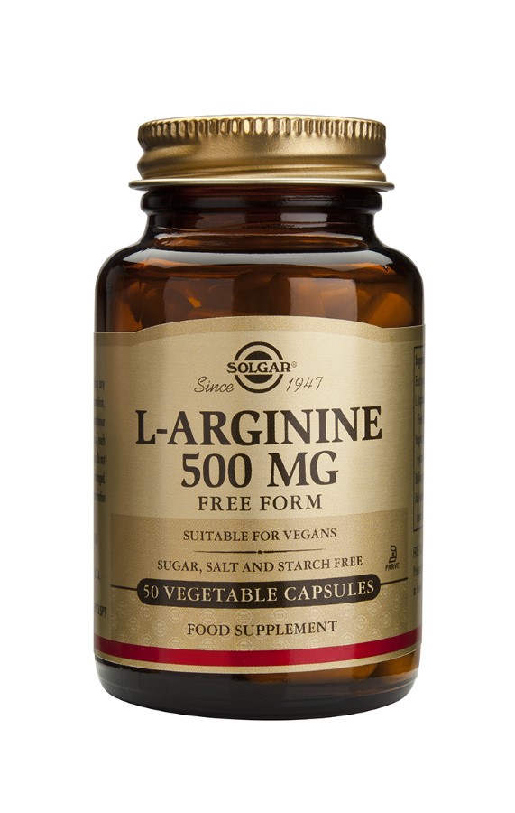 Solgar L Arginine 500mg X 50 Vegicaps Solgar L Arginine 500mg X 50 Vegicaps