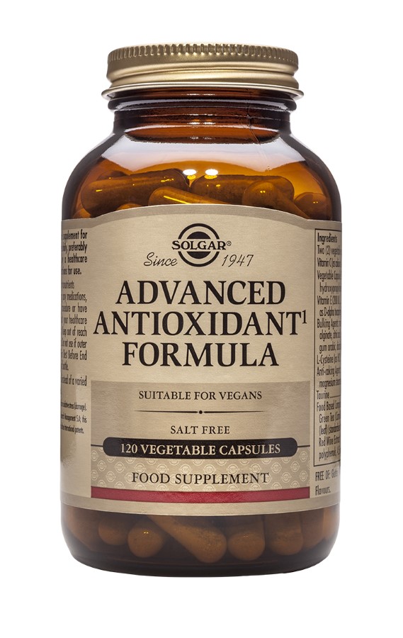 Solgar Advanced Antioxidant Formula X 120 Capsules Solgar Advanced Antioxidant Formula X 120 Capsules