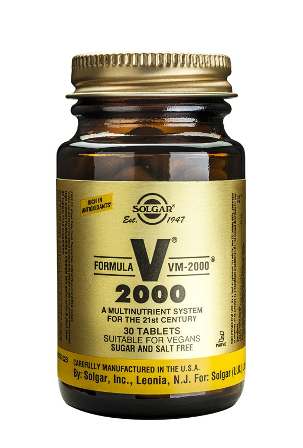 Solgar Formula Vm 2000 Tablets X 30