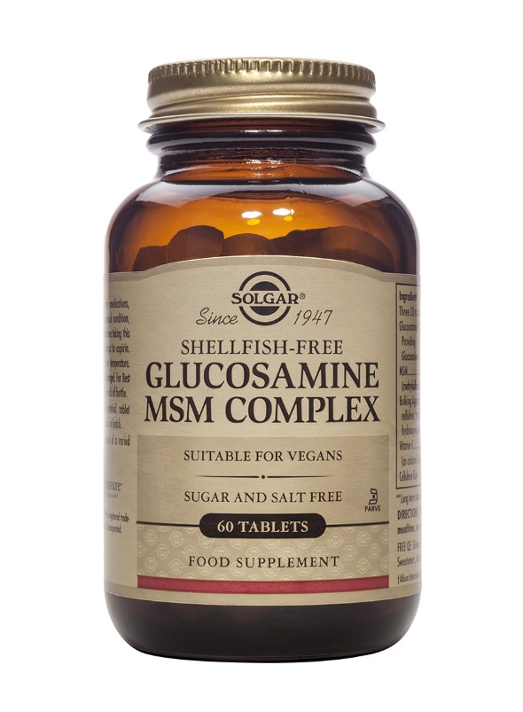 Solgar Glucosamine Msm Complex X 60