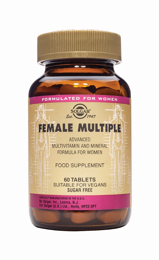 Solgar Female Multiple X 60 Tablets Solgar Female Multiple X 60 Tablets