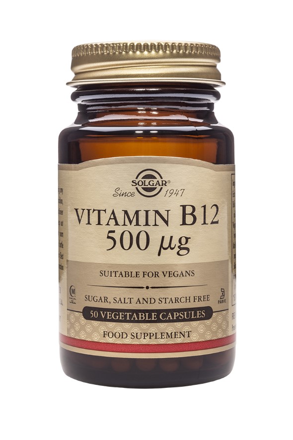 Solgar Vitamin B12 500mcg X 50