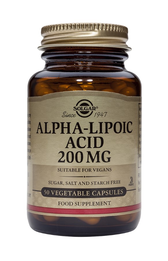 Solgar Alpha Lipoic Acid 200mg X 50