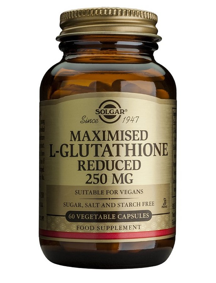 Solgar Maximised L Glutathione 250mg 60 Solgar Maximised L Glutathione 250mg 60