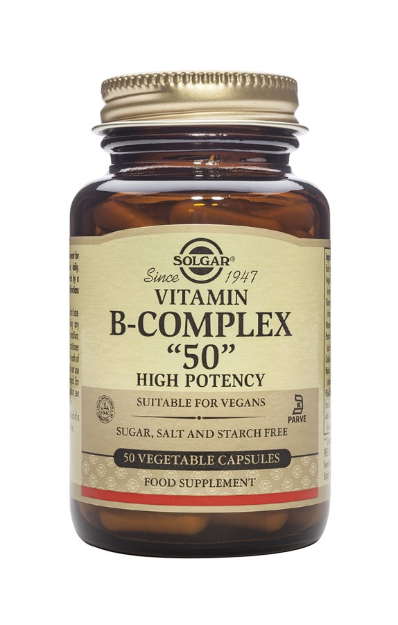Solgar Vitamin B Complex 50 X 50 Vegicaps