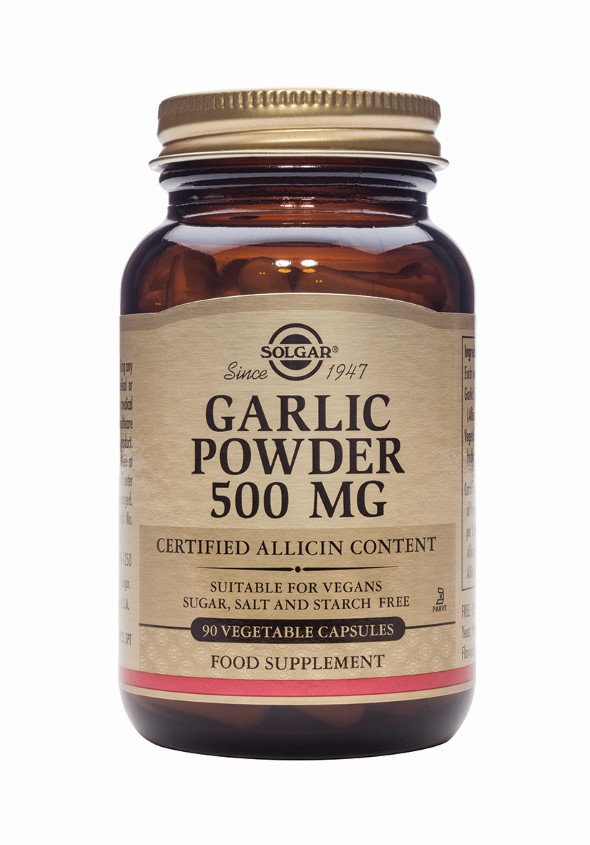 Solgar Garlic Powder 500 Mg Vegetable Capsules Solgar Garlic Powder 500 Mg Vegetable Capsules