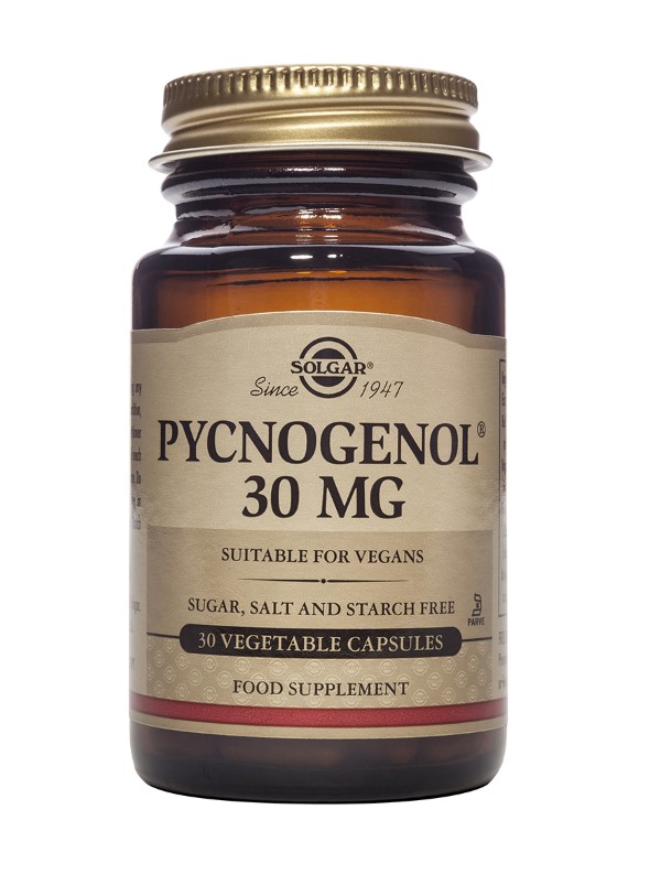 Solgar Pycnogenol 30mg Capsules X 30 Solgar Pycnogenol 30mg Capsules X 30