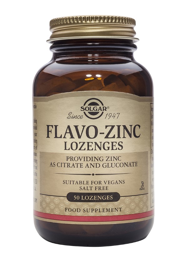 Solgar Flavo Zinc Lozenges X 50