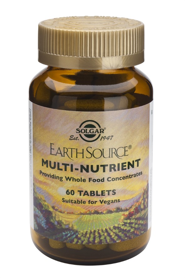 Solgar Earth Source Multi Nutrient X 60 Tablets