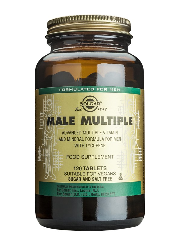 Solgar Male Multiple Tablets X 120 Solgar Male Multiple Tablets X 120