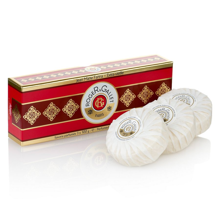 Roger And Gallet Jean Marie Farina Soap 3 X 100g Roger And Gallet Jean Marie Farina Soap 3 X 100g