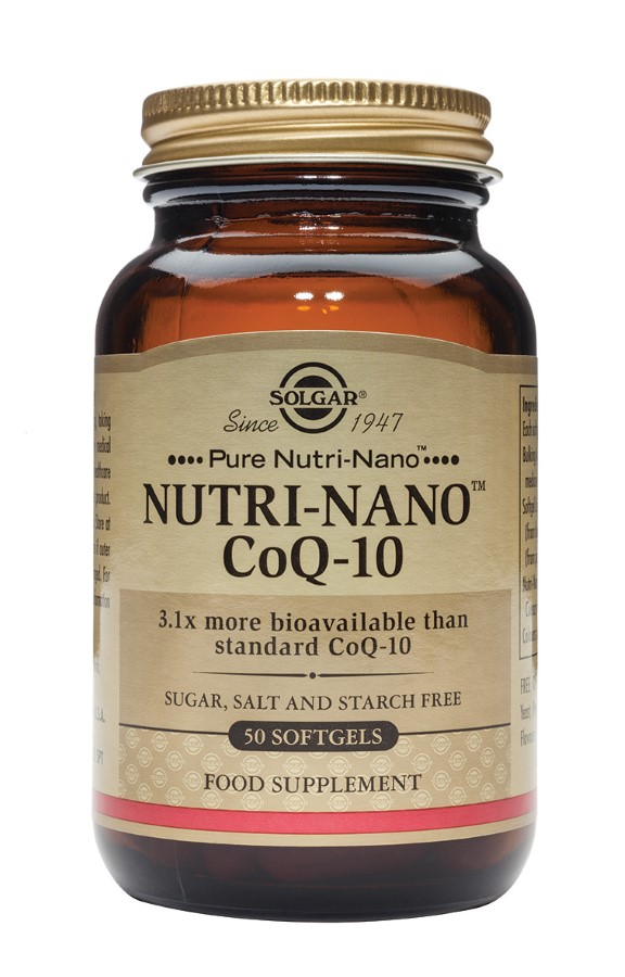 Solgar Nutri Nano Co Q 10 Softgels X 50 Solgar Nutri Nano Co Q 10 Softgels X 50