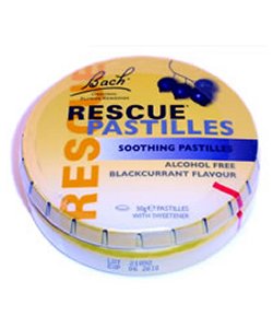 Bach Rescue Pastilles Blackcurrant 50g