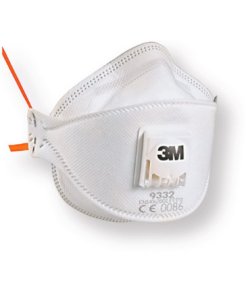 3m Face Mask With Valve Ffp3 Higher Protection Model 9332 3m Face Mask With Valve Ffp3 Higher Protection Model 9332