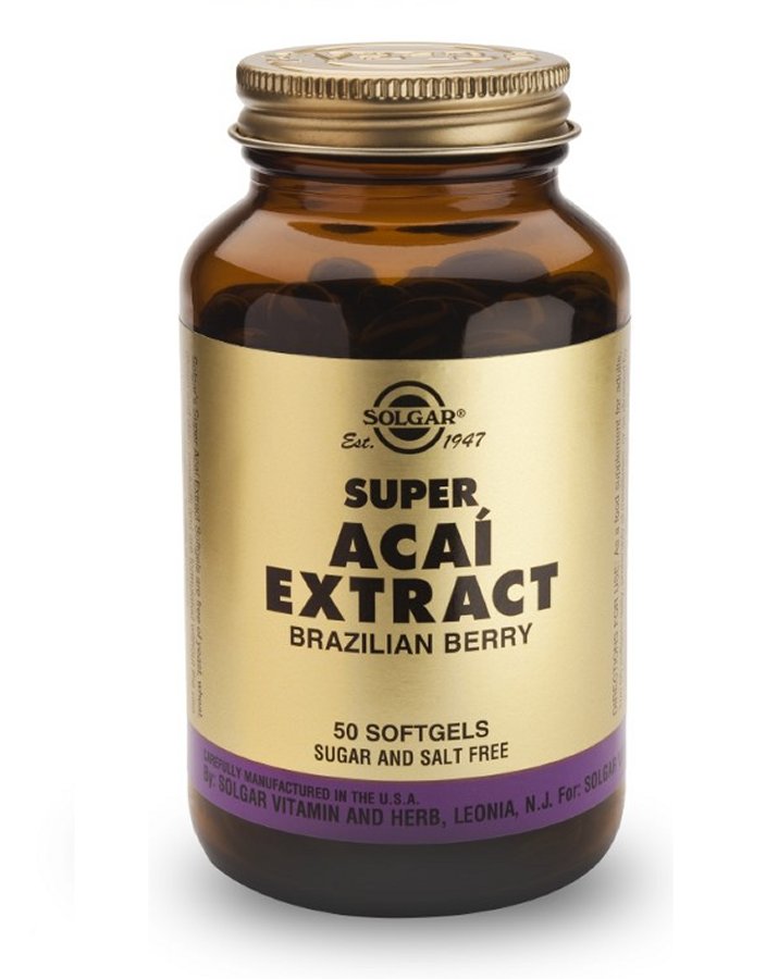 Solgar Super Acai X 50 Softgels