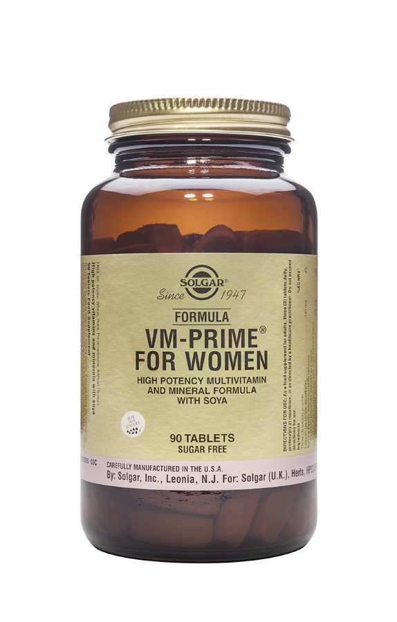 Solgar Vm Prime For Women X 90 Tablets