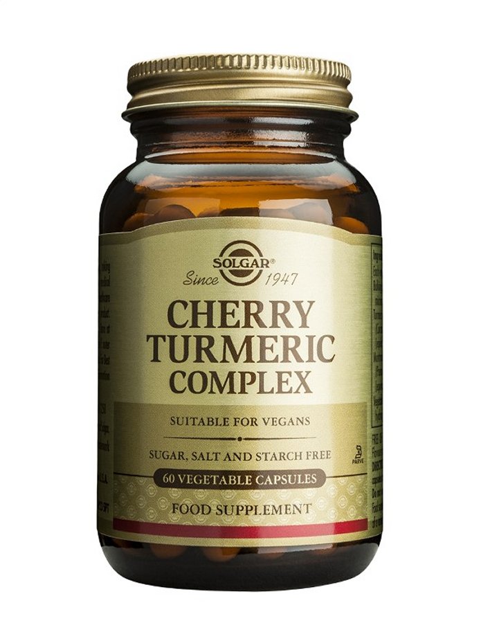 Solgar Cherry Turmeric Complex X 60 Capsules Solgar Cherry Turmeric Complex X 60 Capsules