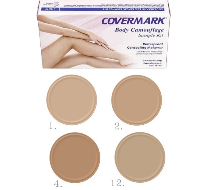 Covermark Leg Magic Sample Kit Light Tones