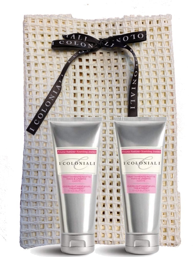 I Coloniali Shea Butter Karite Hand Cream Twin Gift Pack 2 X 50ml