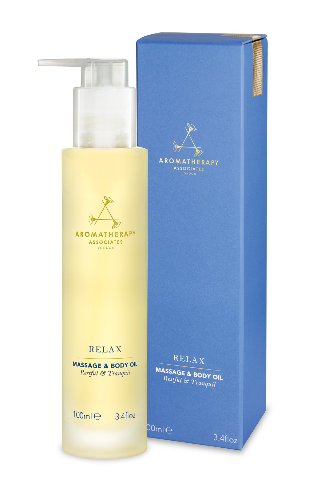 Aromatherapy Associates Relax Massage And Body Oil 100ml