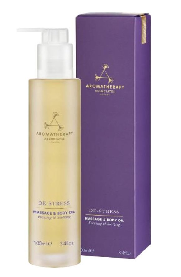 Aromatherapy Associates De Stress Massage And Body Oil 100ml
