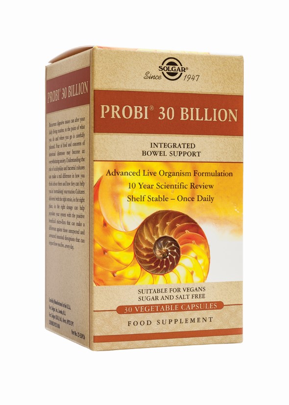 Solgar Ultibio 30 Billion Veg Caps X 30