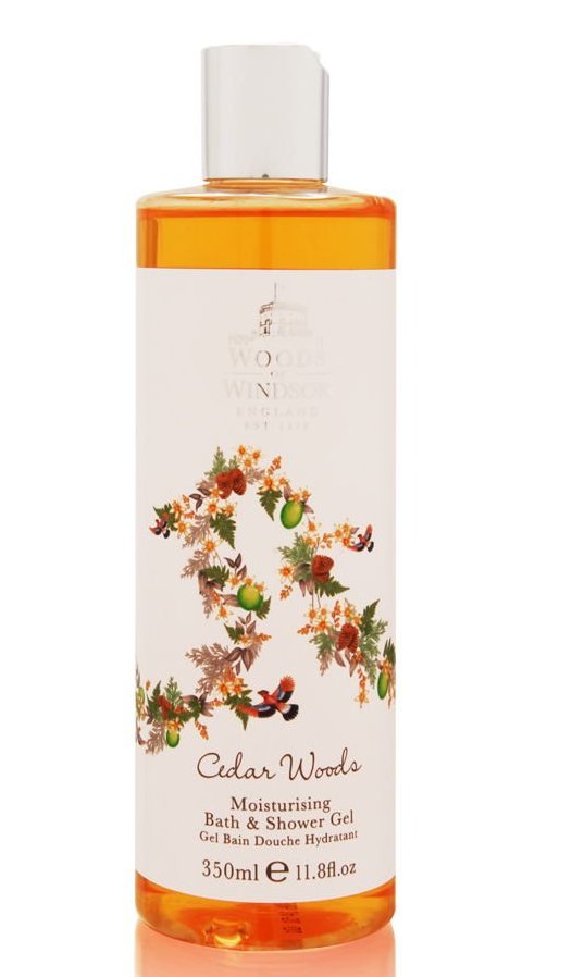 Woods Of Windsor Cedar Woods Bath And Shower Gel 350ml