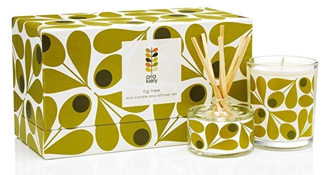 Orla Kiely Acorn Fig Mini Home Fragrance Gift Orla Kiely Acorn Fig Mini Home Fragrance Gift