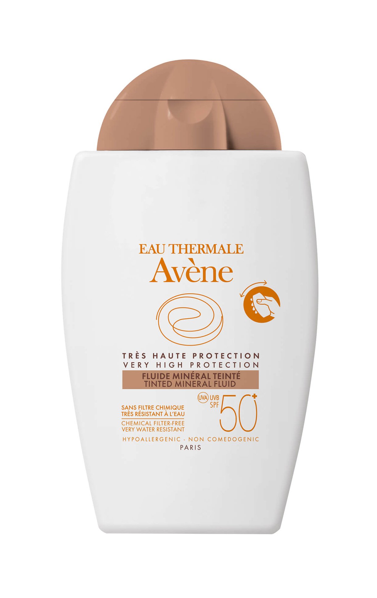 Avene Very High Protection Tinted Mineral Fluid Spf 50 40ml