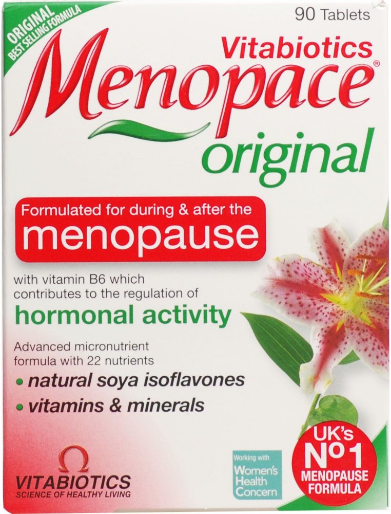 Vitabiotics Menopace Original X 90 Tablets