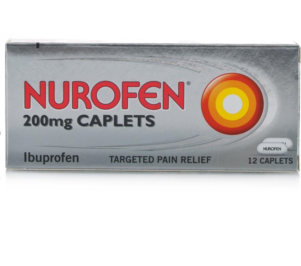 Nurofen 200mg Caplets 12 Caplets Nurofen 200mg Caplets 12 Caplets
