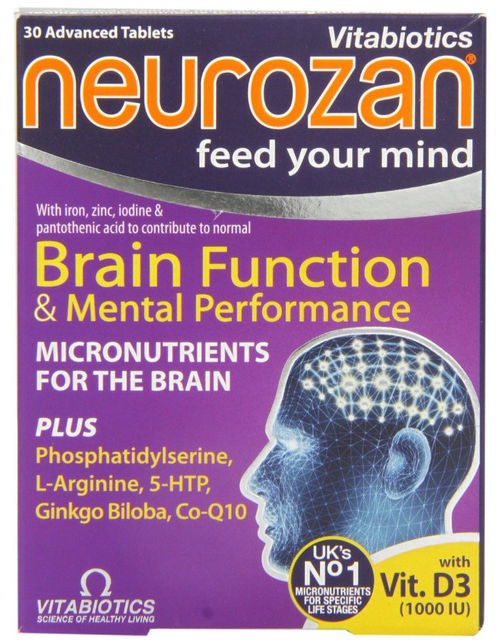 Vitabiotics Neurozan X 30 Tablets Vitabiotics Neurozan X 30 Tablets