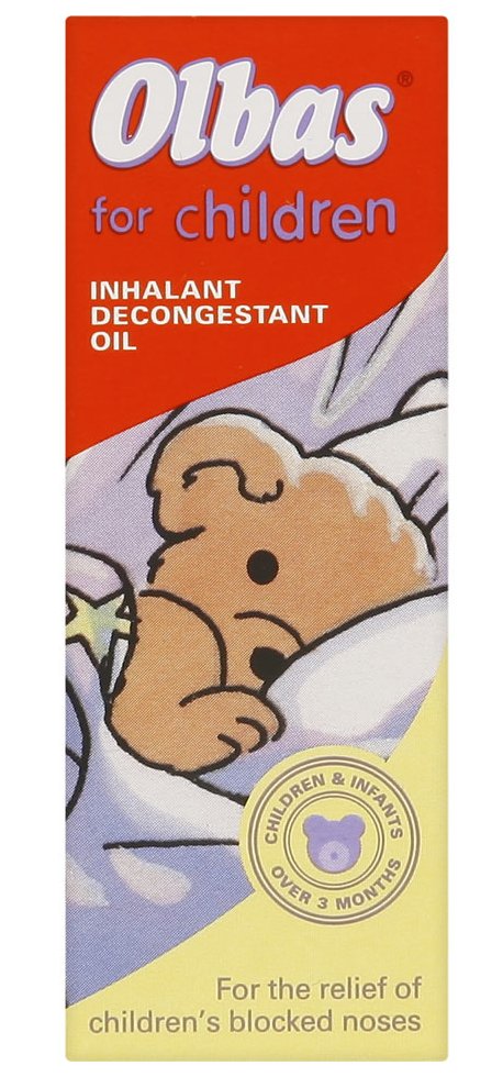 Olbas For Children Inhalant Decongestant Oil 10ml Olbas For Children Inhalant Decongestant Oil 10ml