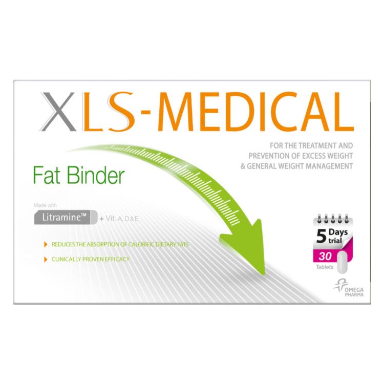 Xls Medical Fat Binder Tablets X 60