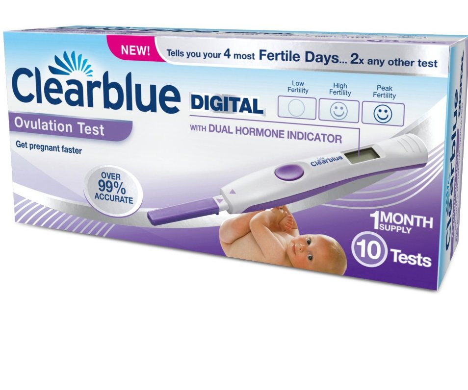 Clearblue Digital Ovulation X 10 Tests Clearblue Digital Ovulation X 10 Tests