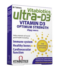 Vitabiotics Ultra D3 Tablets X 96 Vitabiotics Ultra D3 Tablets X 96
