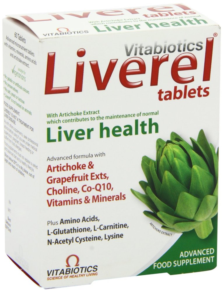 Vitabiotics Liverel Liver Health 60 Tablets Vitabiotics Liverel Liver Health 60 Tablets