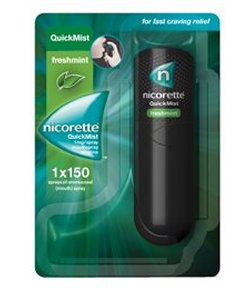 Nicorette Quickmist Freshmint 132ml