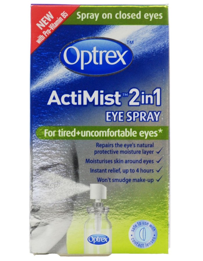 Optrex Actimist 2 In 1 Eye Spray Dry And Irritated 10ml