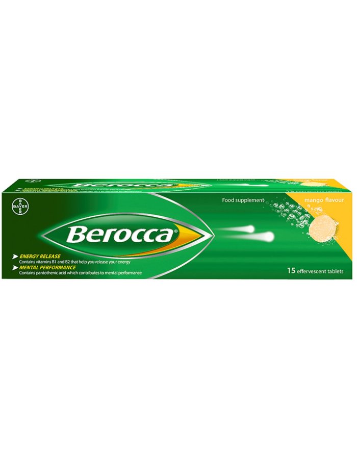Berocca Effervescent X 15 Mango Berocca Effervescent X 15 Mango