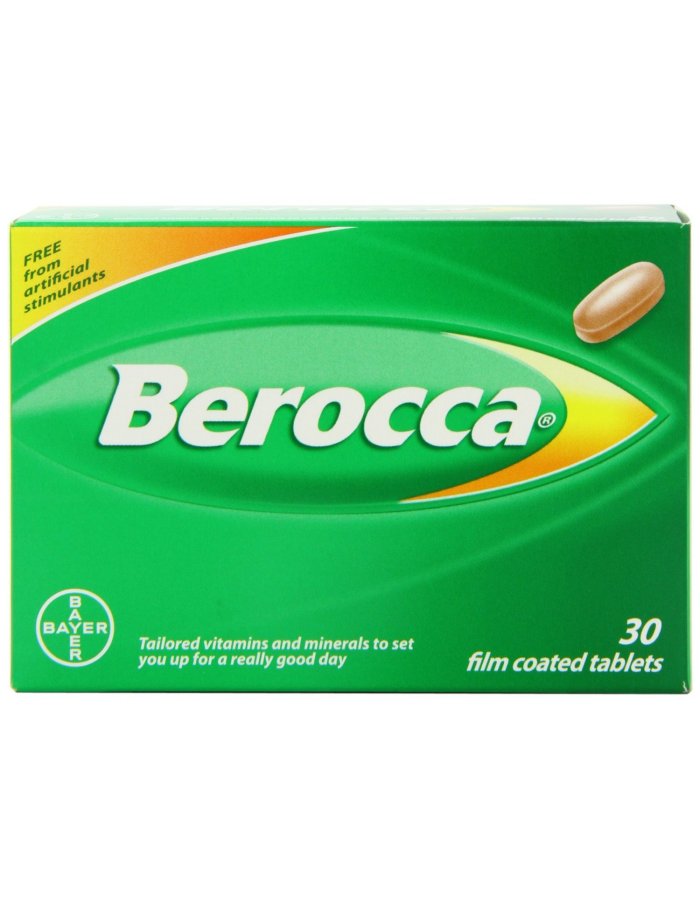 Berocca Multivitamin Film Coated Tablets X 30 Berocca Multivitamin Film Coated Tablets X 30