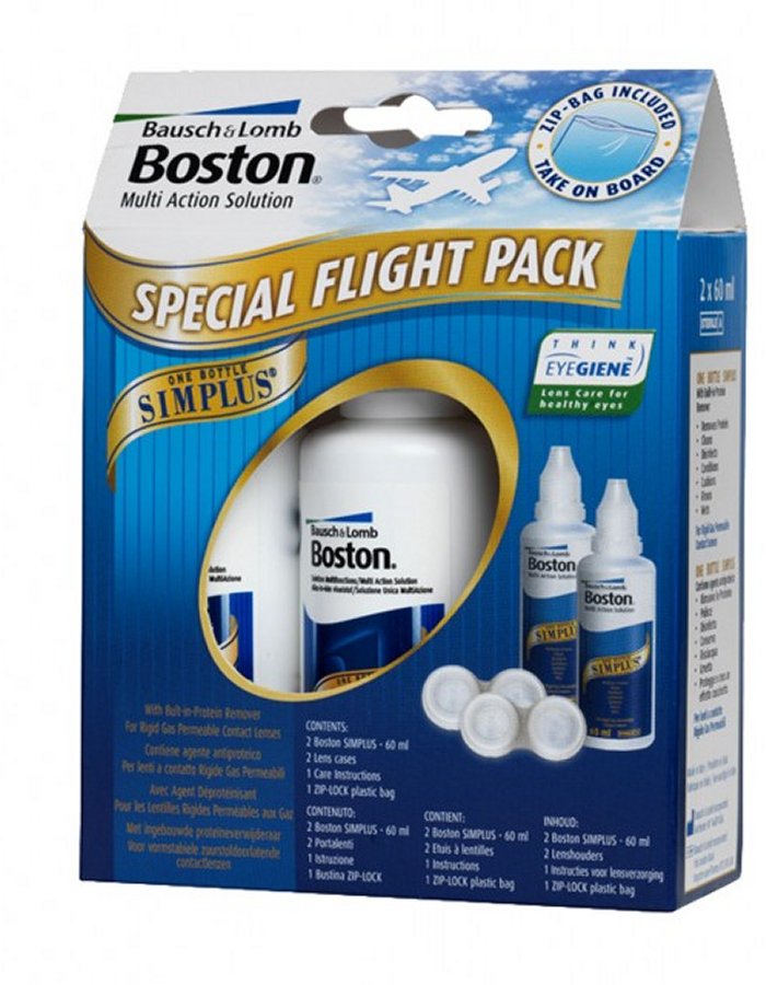 Boston Simplus Flight Pack 2 X 60ml Boston Simplus Flight Pack 2 X 60ml