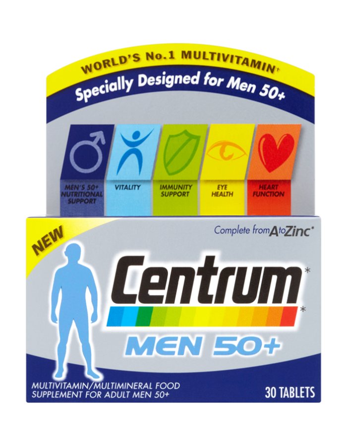 Centrum Men 50 Tablets X 30 Centrum Men 50 Tablets X 30