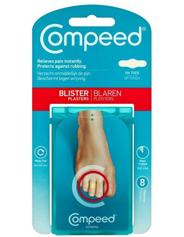Compeed Blister On Toes Plasters X 8