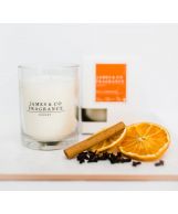 JAMES & CO REED 35-HOUR ROSE & OUD FRAGRANCED CANDLE