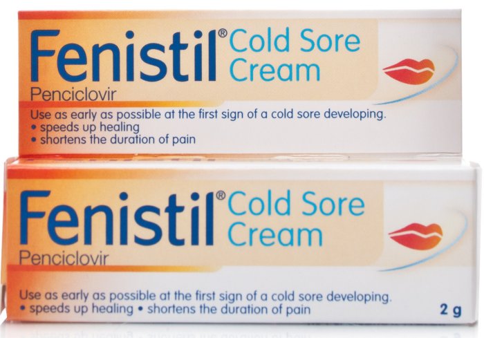 Fenistil Cold Sore Cream 2g Fenistil Cold Sore Cream 2g