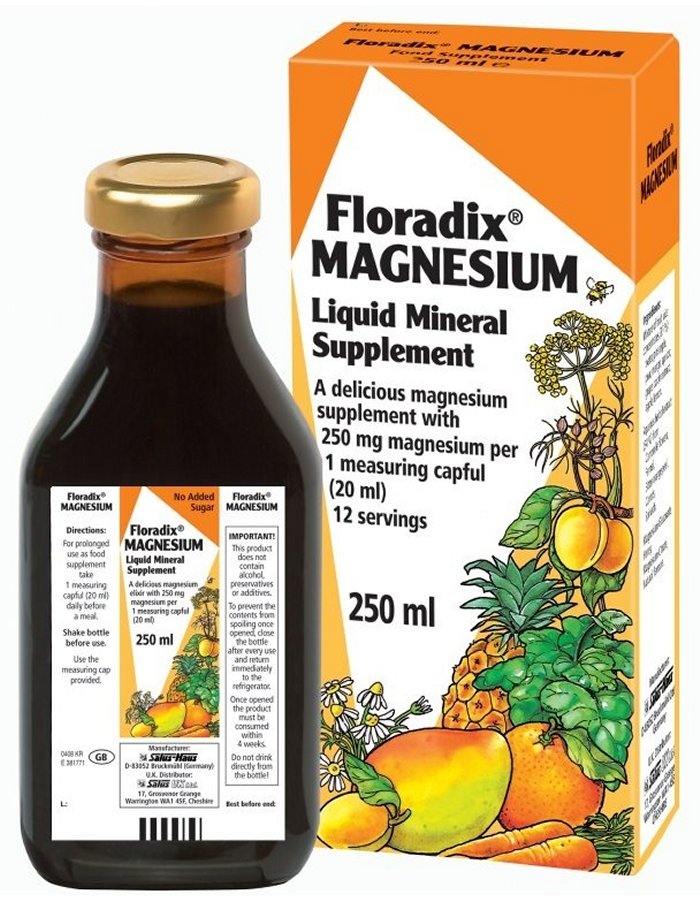 Floradix Magnesium Liquid Formula 250ml